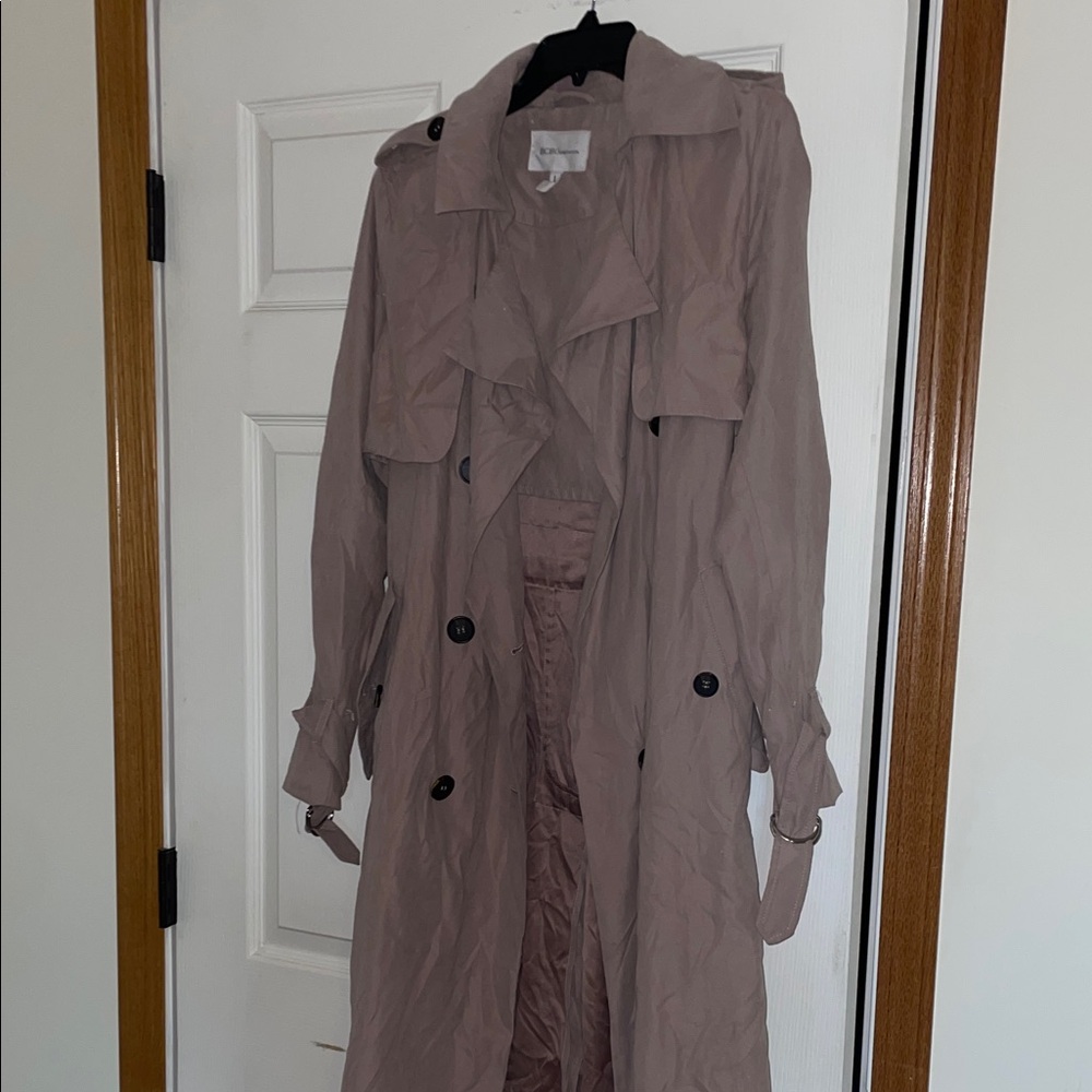 BCBGeneration Mauve Trench Coat